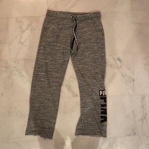 PINK VS grey sweatpants